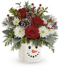 Smiling Snowman Bouquet from Flowers by Ramon of Lawton, OK